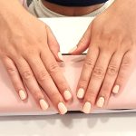 naiyah-nails-gelx-biab-manicure-peach-nails-orange-pastel-biab-builder-long-nails-gel-polish-almond-nail-art-nails-brixton-streatham-nails-luxury-london-salon-spa-clapham-4