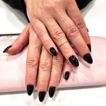 naiyah-nails-gelx-louboutin-nails-black-and-red-bottom-nails-nail-art-valentine-nails-gel-extensions-almond-nails-london-salon-