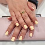 naiyah-nails-russian-manicure-biab-pastel-yellow-spring-nails-polkadot-nail-art-brixton-nails-best-biab-salon-luxury-london-salon