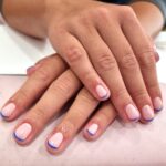 RUSSIAN-GEL-MANICURE-FRENCH TIPS-BLUE-TIPS-LUXURY-NAILS-ART-brixton-nails-salon-biab-luxury-biab-manicure-naiyah-nails-salon-london-russian-manicures-1
