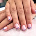RUSSIAN-GEL-MANICURE-FRENCH TIPS-BLUE-TIPS-LUXURY-NAILS-ART-brixton-nails-salon-biab-luxury-biab-manicure-naiyah-nails-salon-london-russian-manicures-2